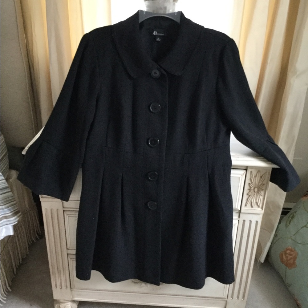 Black Button Down Jacket - image 4